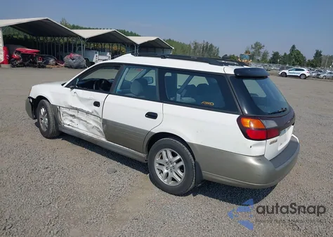 2000 Subaru Outback z USA, uszkodzony, nr VIN 4S3BH6658Y7618239
